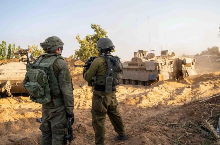 צהל עזה חרבות ברזל